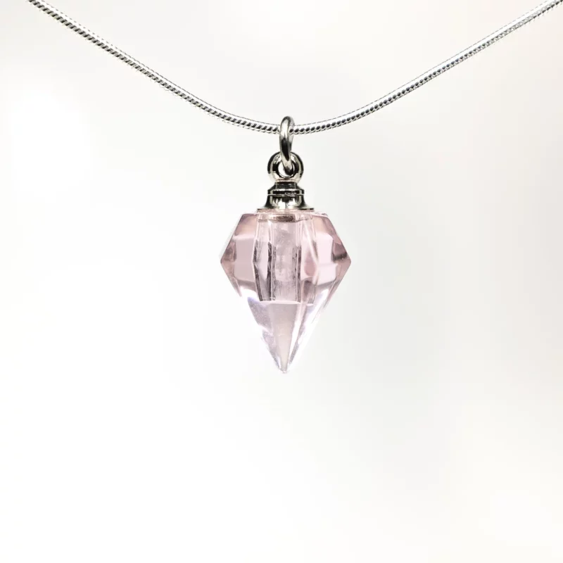 Naszyjnik Plaznatyczny - Różowy Diament